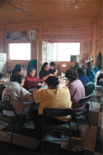 Nenana Cultural Center basket class